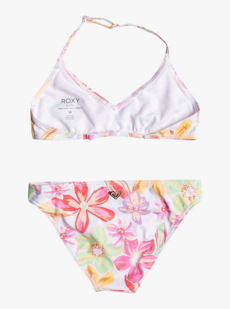 BIKINI MULTICOLOR DE FLORES ROXY NIÑA 2