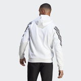 SUDADERA BLANCA CON CAPUCHA ADIDAS HOMBRE 2