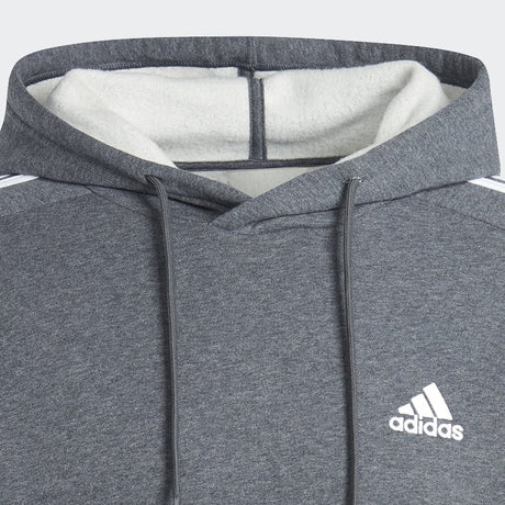 SUDADERA GRIS CON CAPUCHA ADIDAS HOMBRE 2