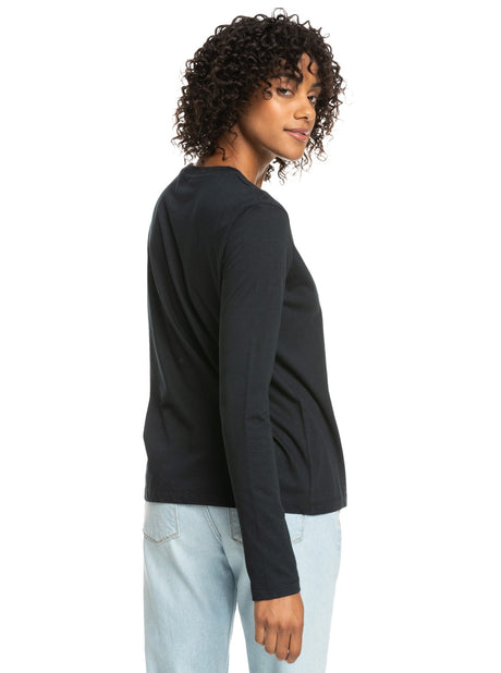 CAMISETA ANGA LARGA BASICA ROXY UJER 2