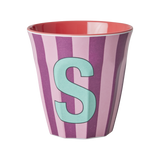 Vaso con inicial