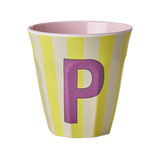 Vaso con inicial