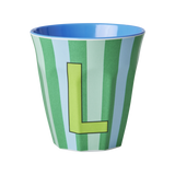 Vaso con inicial