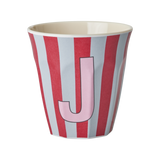Vaso con inicial