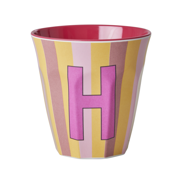 Vaso con inicial