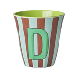 Vaso con inicial