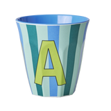 Vaso con inicial