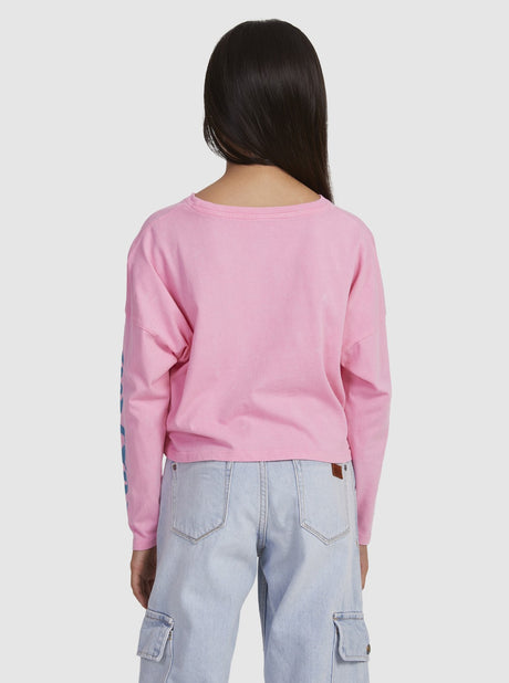CAMISETA CORTA MANGA LARGA ROXY NIÑA 2