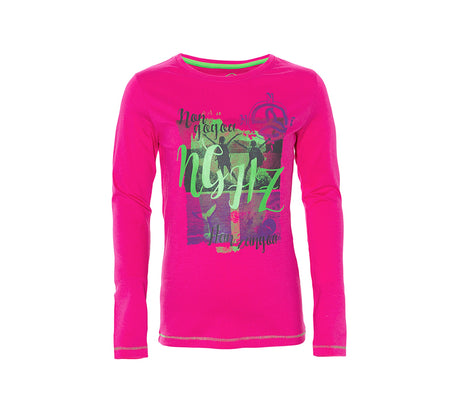 Camiseta Ternua Dibujo Pecho Rosa 1