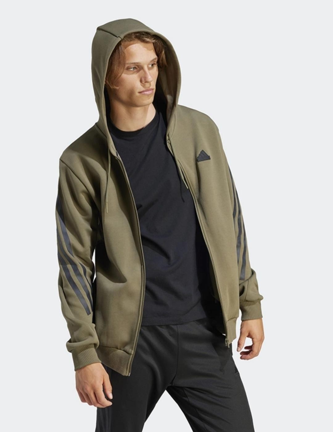 SUDADERA ABIERTA ADIDAS FI 3S HOMBRE 1