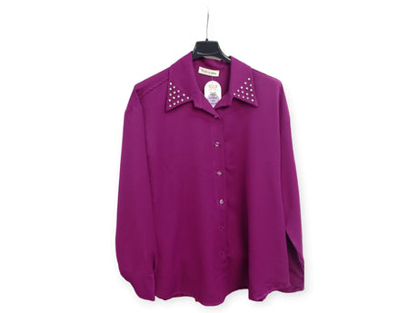 Camisa cuello cristales 1