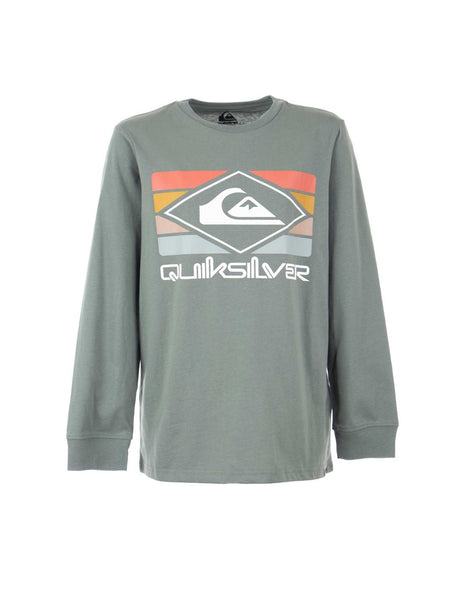 CAMISETA M.L QUIKSILVER VERDE QS RAINBOW 1