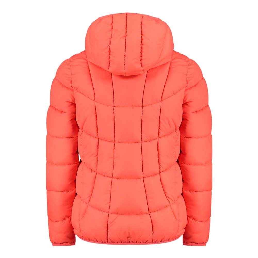 PLUMÍFERO NARANJA CON CAPUCHA CMP NIÑA 2