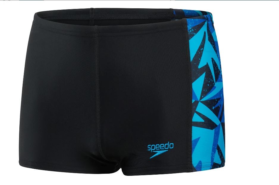 BAÑADOR AQUASHORT HYPER BOOM SPEEDO NGR/AZL 1