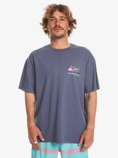 CAMISETA QUIKSILVER M.C SPIN CYCLE MORADO 1