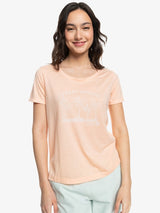 CAMISETA ROXY M.C CHASING THE WAVE NARANJA 1