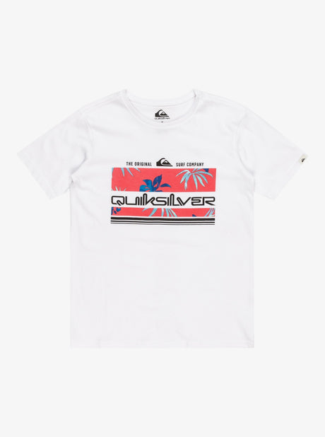CAMISETA M.C QUIKSILVER TROPICAL RAINBOW NIÑO 1