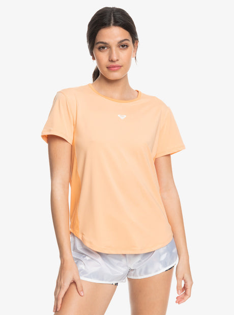 CAMISETA ROXY M.C PURE PURSUIT NARANJA 1