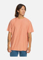CAMISETA .C NARANJA QUIKSILVER SLUB ROUNDNECK HOMBRE 1