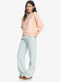 SUDADERA MUJER ROXY SALMON 1
