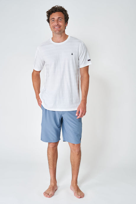 CAMISETA DE MANGA CORTA, CUELLO REDONDO Y PUNTO PIQUÉ 1