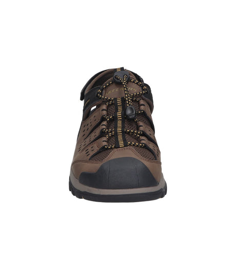 SANDALIA CERRADA SKECHERS TRESMEN MARRON 2