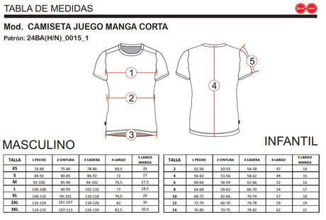 CAMISETA JUEGO ASPE 2024 AZUL JUNIOR 2