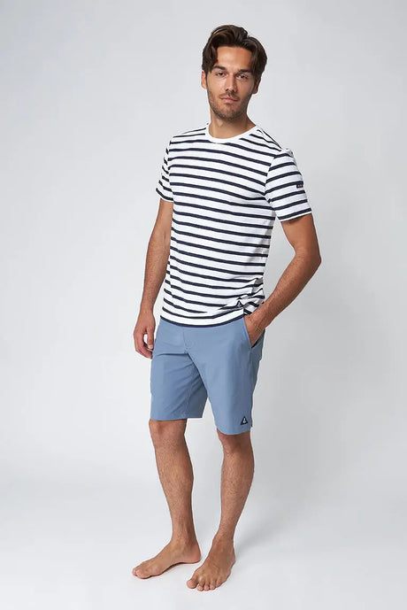 CAMISETA BATELA .C RAYAS ARSELLESA BLANCO 1