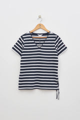 CAMISETA M.C BATELA RAYAS NAUTICA ESCOTE PICO 1