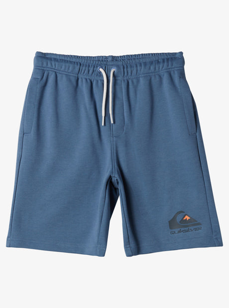 BERMUDA EASY DAY ALGODÓN QUIKSILVER LOGO AZUL 2