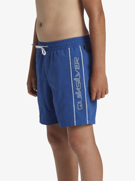 BAÑADOR EVERYDAY VERT VOLLEY QUIKSILVER LOGO AZUL 2