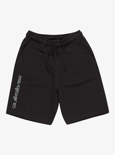BERMUDA TAKE US BACK ALGODÓN QUIKSILVER LOGO NGR 2