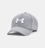 GORRA UNDER ARMOUR BLITZING GRIS/BLANCO 2