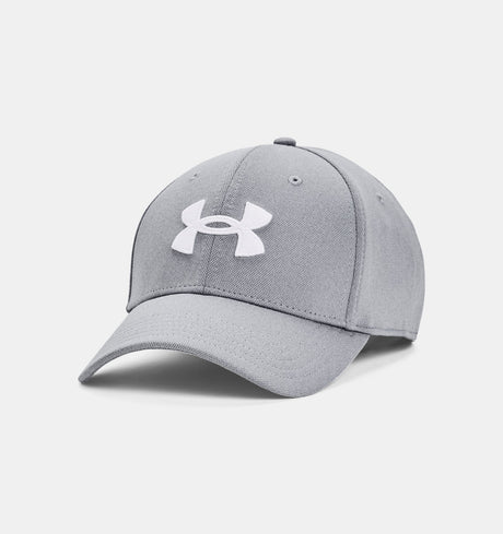 GORRA UNDER ARMOUR BLITZING GRIS/BLANCO 2