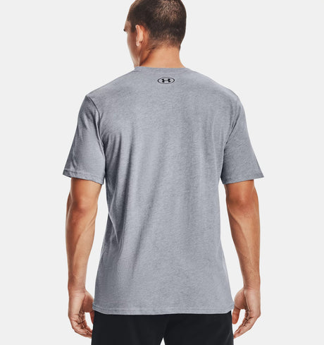 CAMISETA M.C UNDER ARMOUR SPORTSTYLE LEFT CHEST GRIS 2