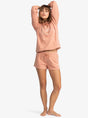 SHORT ROXY SURF STOKED SALMON 1