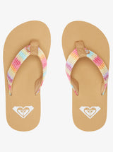 CHANCLA ROXY PORTO RAFFIA JR 1