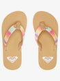 CHANCLA ROXY PORTO RAFFIA JR 1