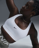 TOP NIKE SWOOSH LIGHT SUPPORT BLANCO 1