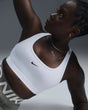 TOP NIKE SWOOSH LIGHT SUPPORT BLANCO 1