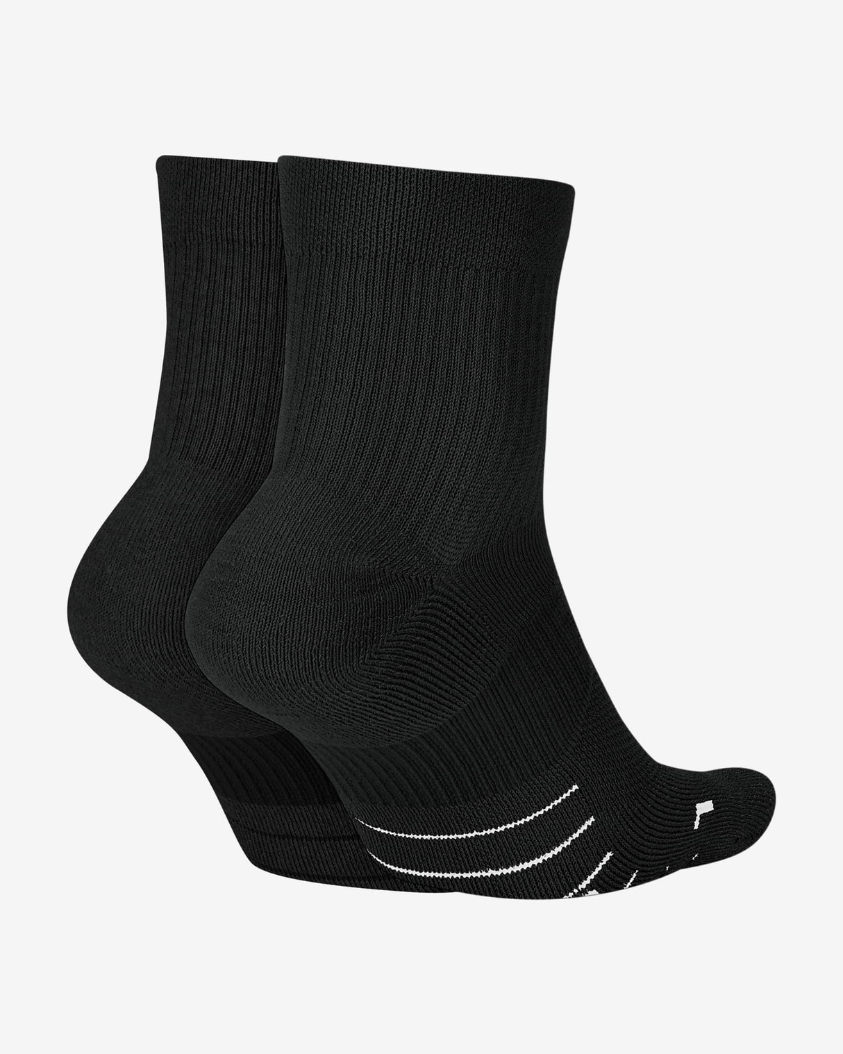 CALCETIN TOBILLERO NIKE MULTIPLIER RUNNING NEGRO 2