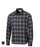 Camisa de hombre Grole Ternua NEGRA GRIS A CUADROS 1