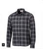 Camisa de hombre Grole Ternua NEGRA GRIS A CUADROS 1