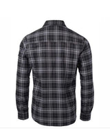 Camisa de hombre Grole Ternua NEGRA GRIS A CUADROS 2
