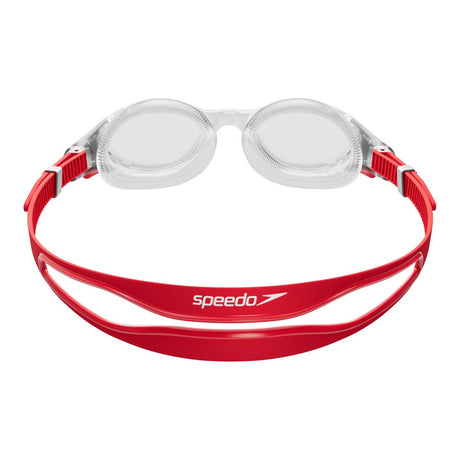 GAFA NATACIÓN SPEEDO BIOFUSE 2.0 GRIS/RJO 2