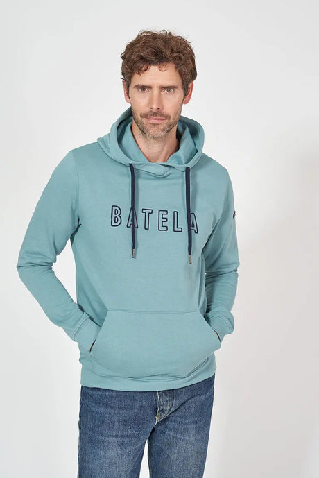 SUDADERA CAPUCHA BATELA TURQUESA 1