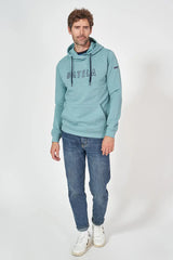 SUDADERA CAPUCHA BATELA TURQUESA 2