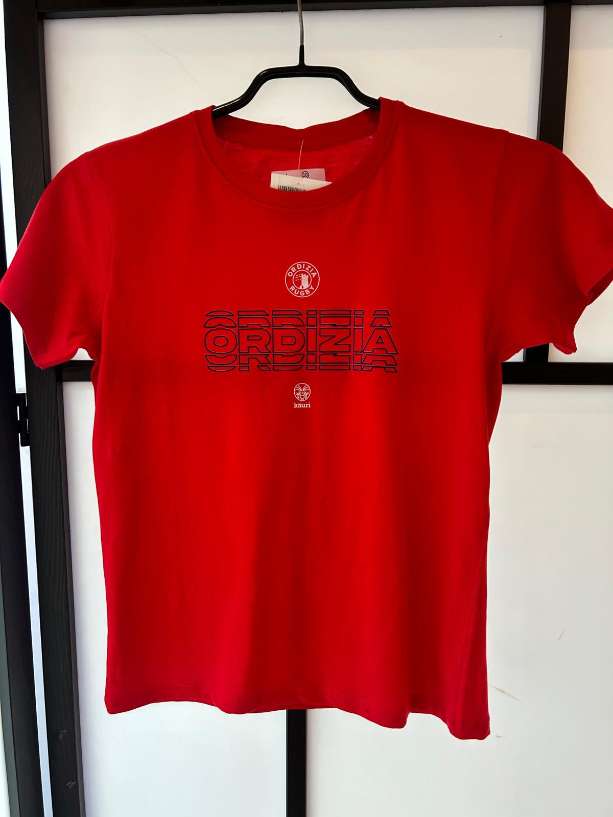 CAMISETA MANGA CORTA ORDIZIA RUGBY ROJO 1