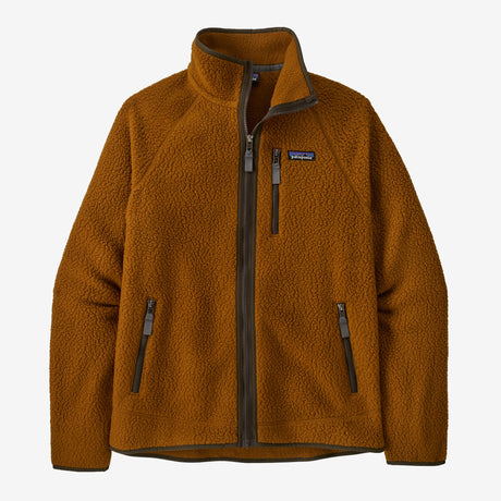 CHAQUETA PELO BORREGUITO MARCA PATAGONIA COLOR MARRON 1