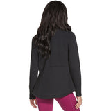 CHAQUETA MUJER INTERIOR CALIENTE EXTERIOR ALGODON NEGRA ENTALLADA 2